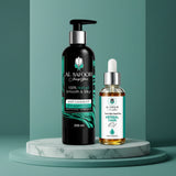 Al Safoor Hair Oil 50ml & Organic Shampoo 200ml