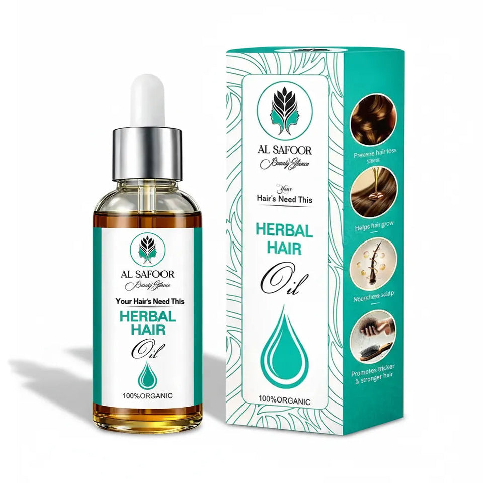 Al Safoor Hair Oil 100ml & Hair Serum 50ml Ramadan Offer